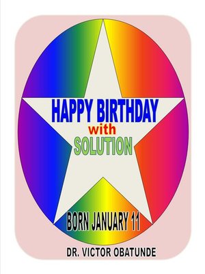 cover image of BORN JANUARY 11